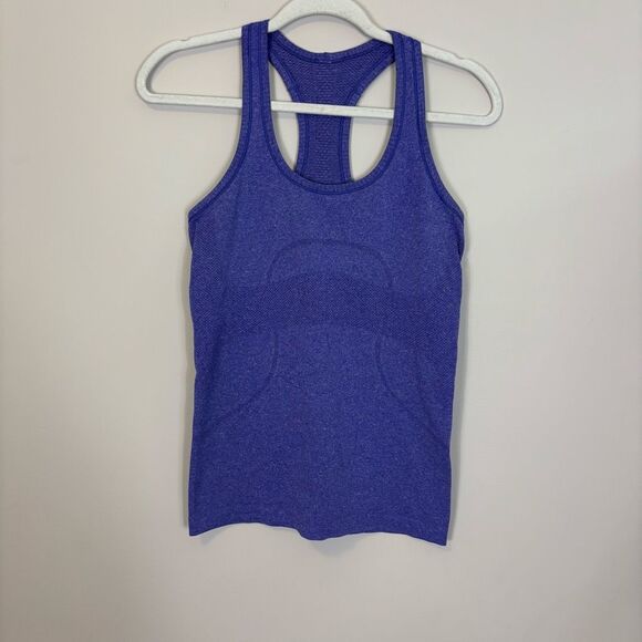 Lululemon Purple Swiftly Tech Racerback Tank Top Size 6 - Picture 1 of 6